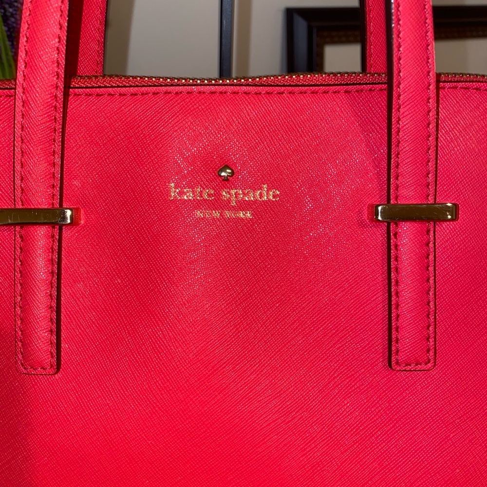 Kate Spade New York Cedar Street Maise Leather Satchel Handbag w Dust Bag - Picture 3 of 16